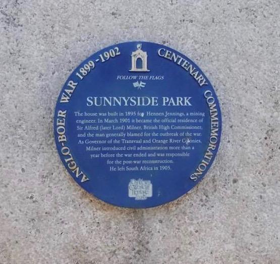 Sunnyside Blue Plaque - Heritage Portal - 2012