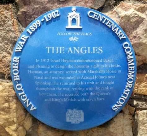 The Angles Blue Plaque - Heritage Portal - 2017