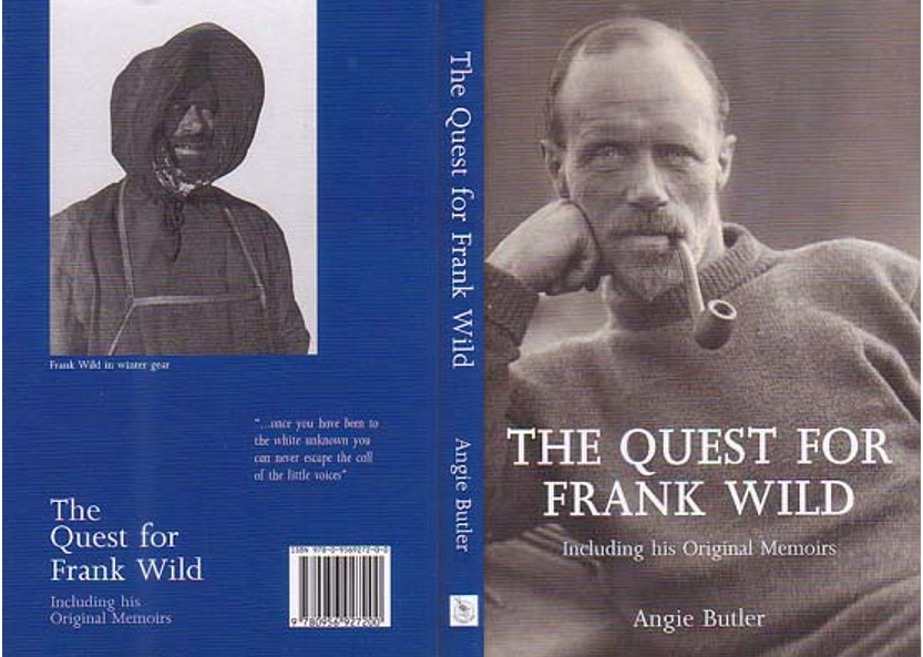 The Quest for Frank Wild - front and back covers