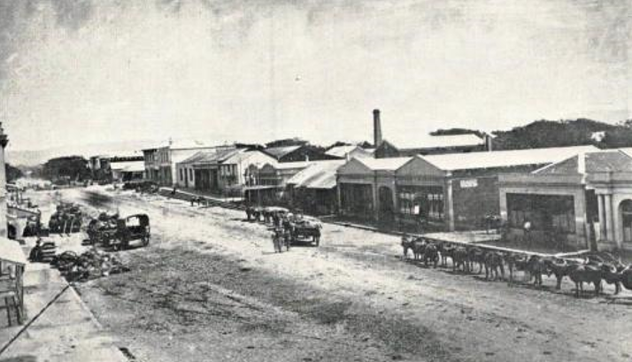 West Street in 1875 - Durban from its Beginnings to its Silver Jubilee of City Status