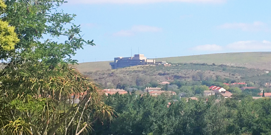 1820 Settlers Monument from a distance - Heritage Portal - 2016
