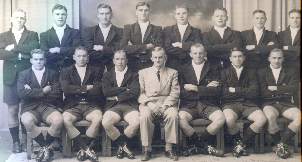 All Blacks Rugby Team 1949 - sourced by Dr Robin Lee