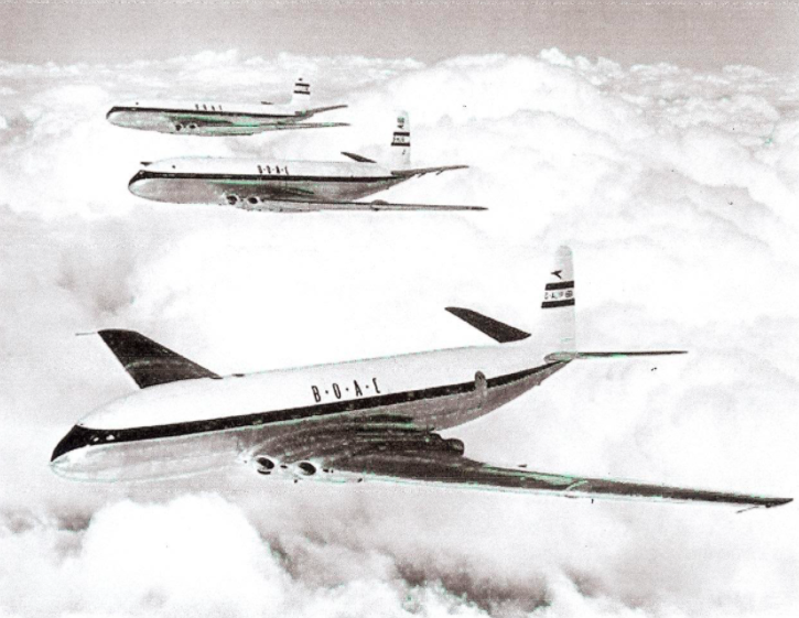 BOAC Comets - sourced by John Moore