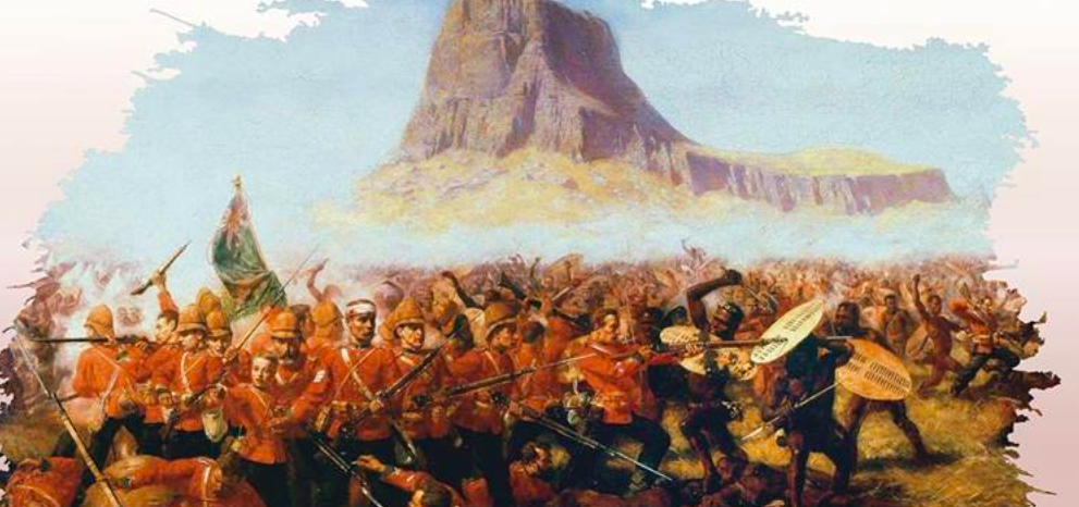 Battle of Isandlwana painting - via Ditsong Museum