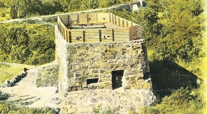 Blockhouse near Pretoria - Postcard