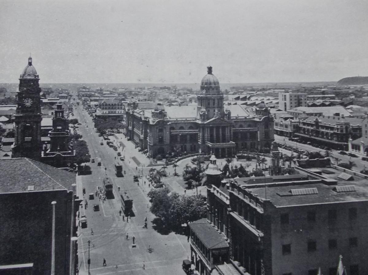 Durban West Street and Town Hall - Nedbank Jubilee Booklet