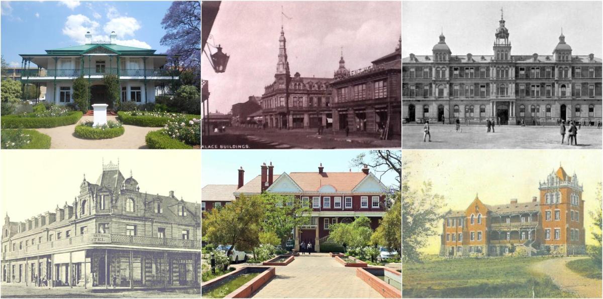 Early Sites of Johannesburg Montage