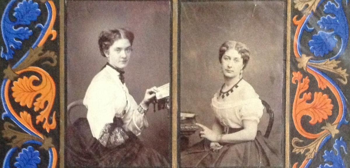 Early homemade page from a Cape album via Carol Hardijzer