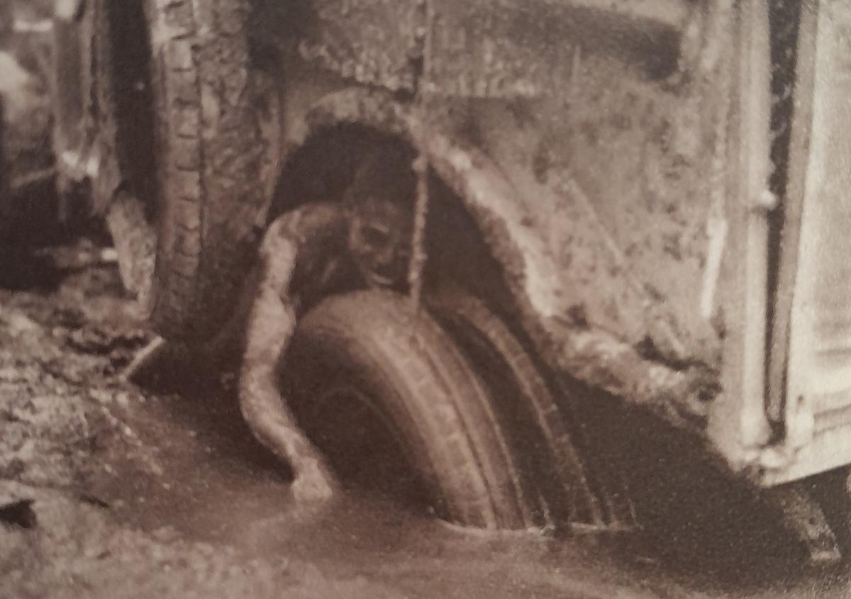 Getting out of the mud - Cape to Cairo