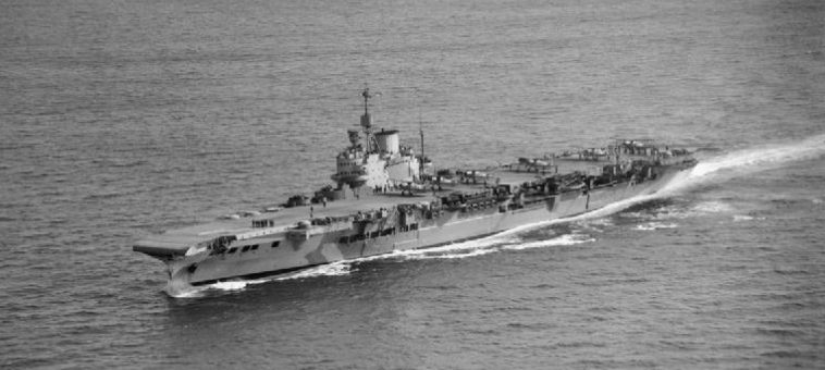 HMS Victorious via Wikimedia