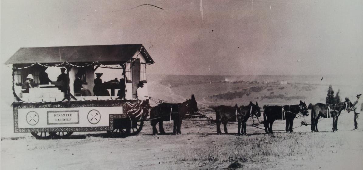 Historic Dynamite Carriage - Sourced by Ian Robinson