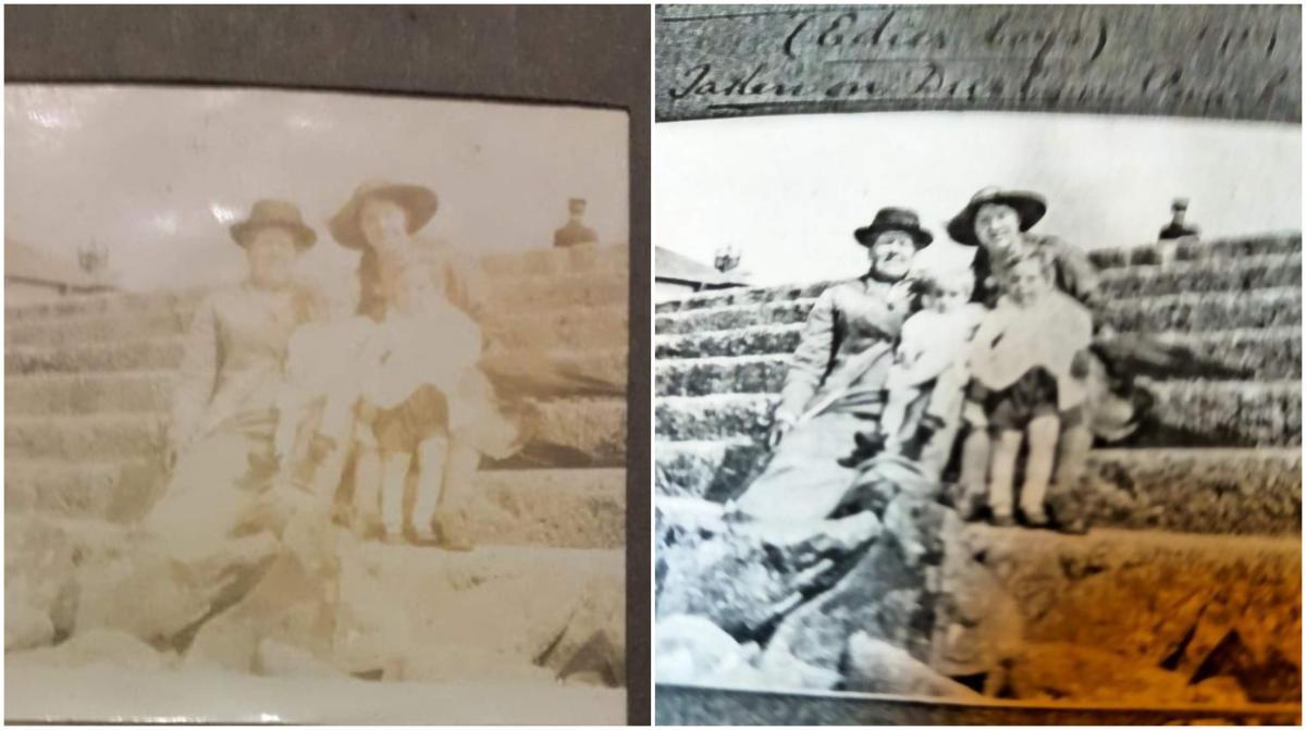 Identical Photographs from Margaret Addis and Barbara Smith - Durban 1919