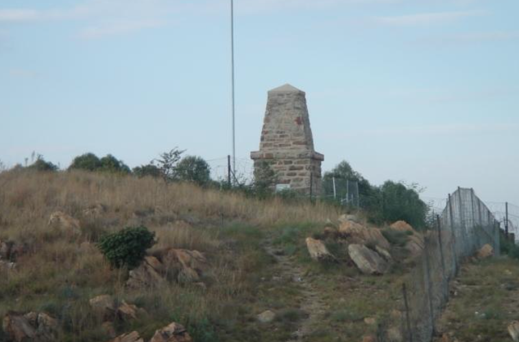 Indian War Memorial on the Observatory Ridge - City of Johannesburg