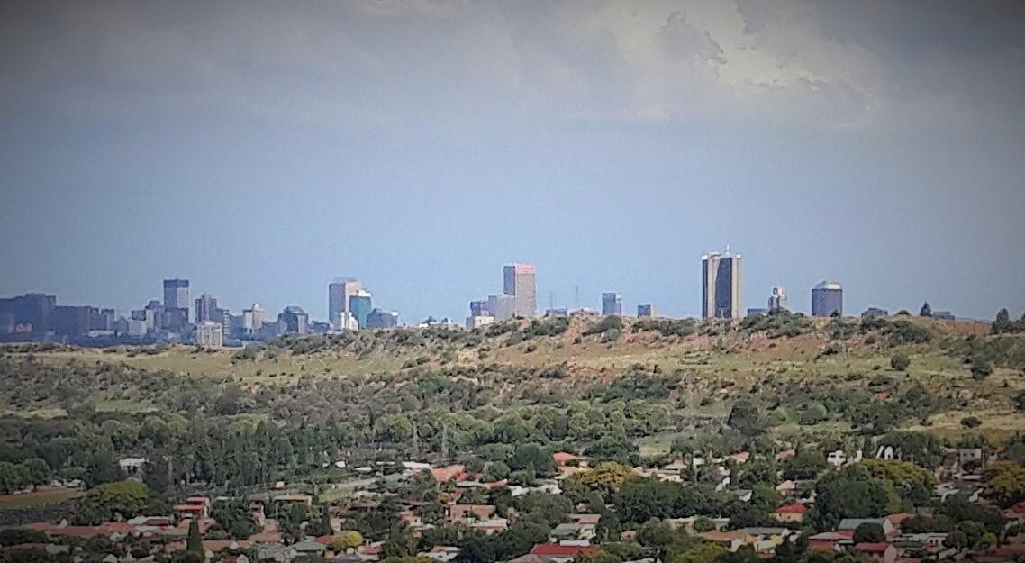Joburg skyline from the West - Heritage Portal - 2016