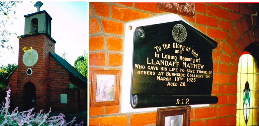 Llandaff Oratory and Plaque via Talana Museum