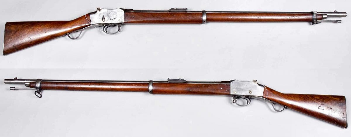 Martini-Henry Rifle model 1871 - Swedish Army Museum via Wikipedia