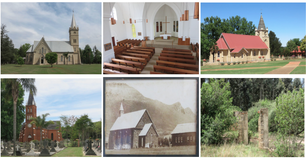 Montage of Northern KZN Churches