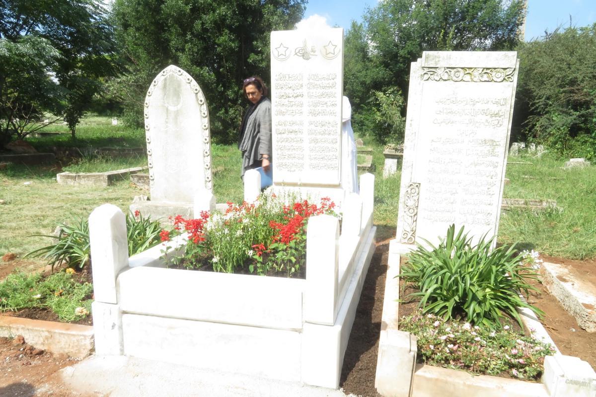Original Headstone of Mehmet Remzi Bey - Sarah Welham