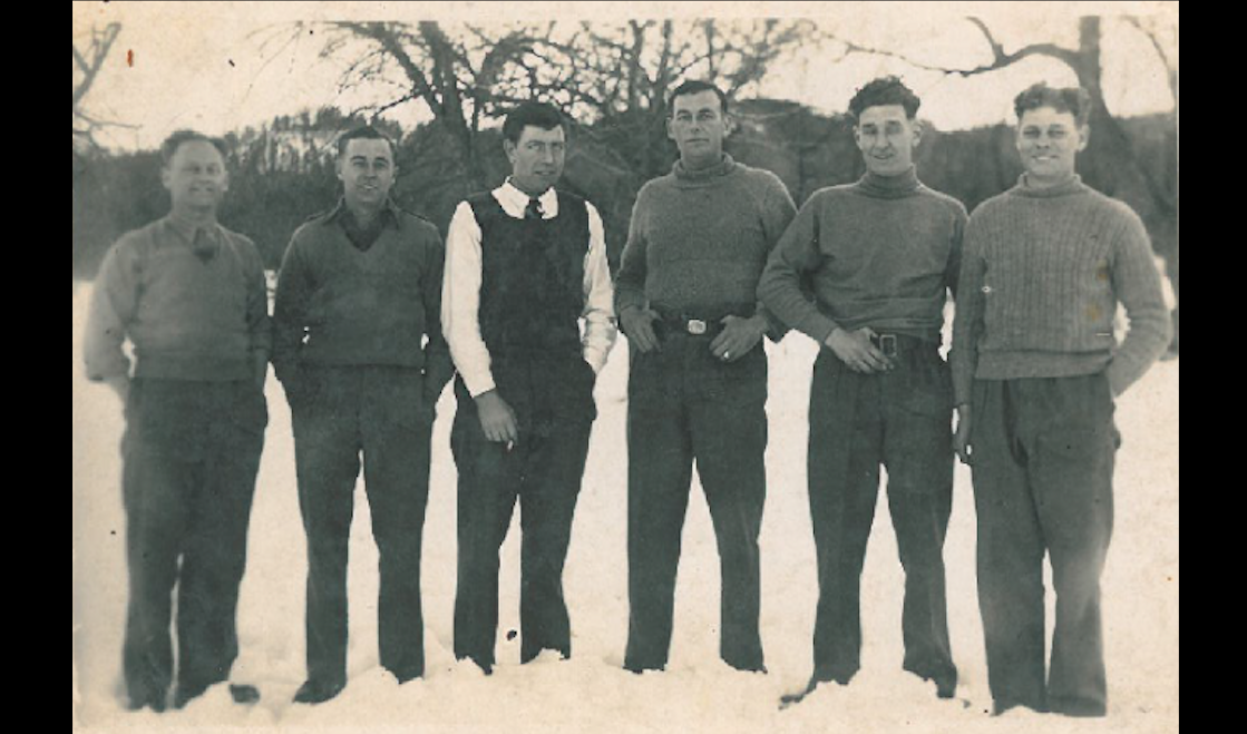 POWs - Freddie Webster Andy Andreason George Bennet Lofty Shepherd Len Mel Baker