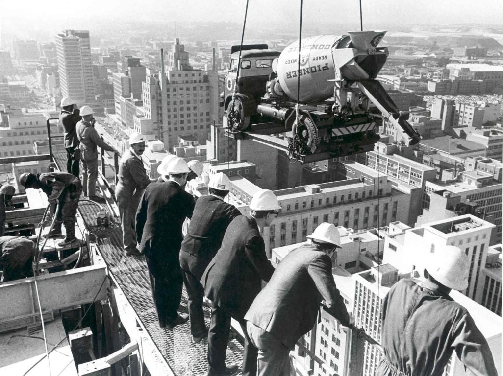 78 Fox St under construction c late 1960s