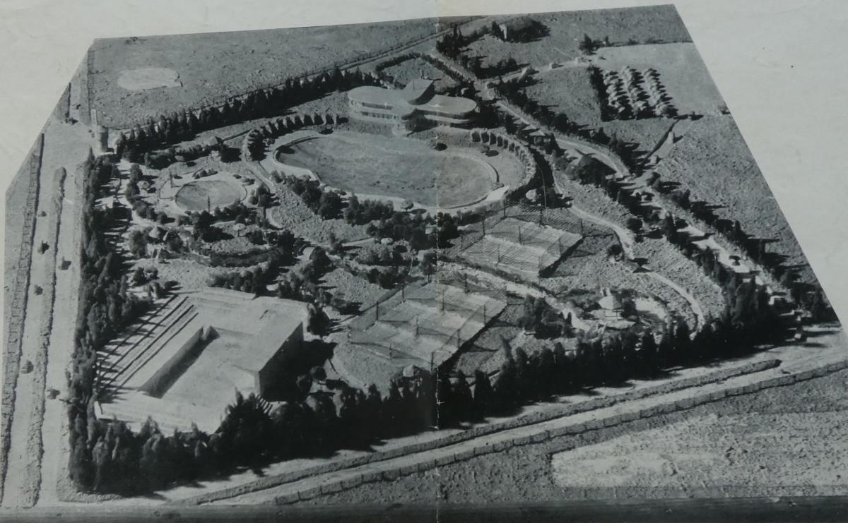 Proposed layout of the Sandton Lido by Rene Shapshak - Sourced by Jane Carruthers