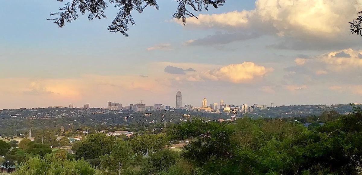 Sandton skyline from Saints - Heritage Portal - 2019 - cropped