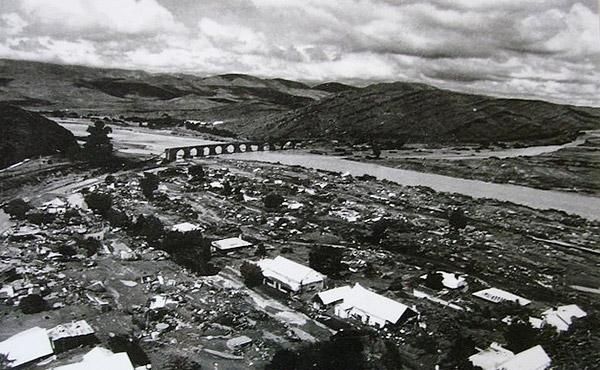 The Day after the 1981 flood via Karoo South Africa