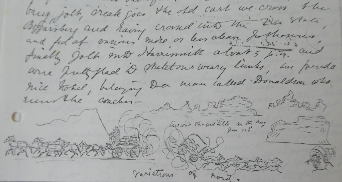The road via James Stevenson-Hamilton Journal