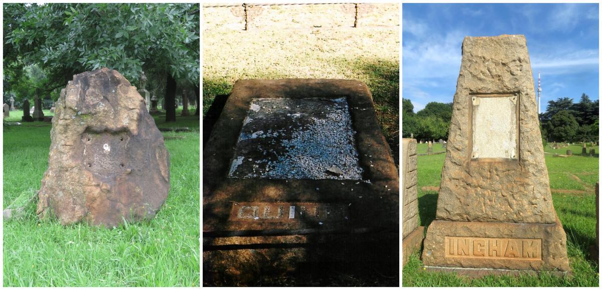 Vandalised Brixton headstones - Sarah Welham