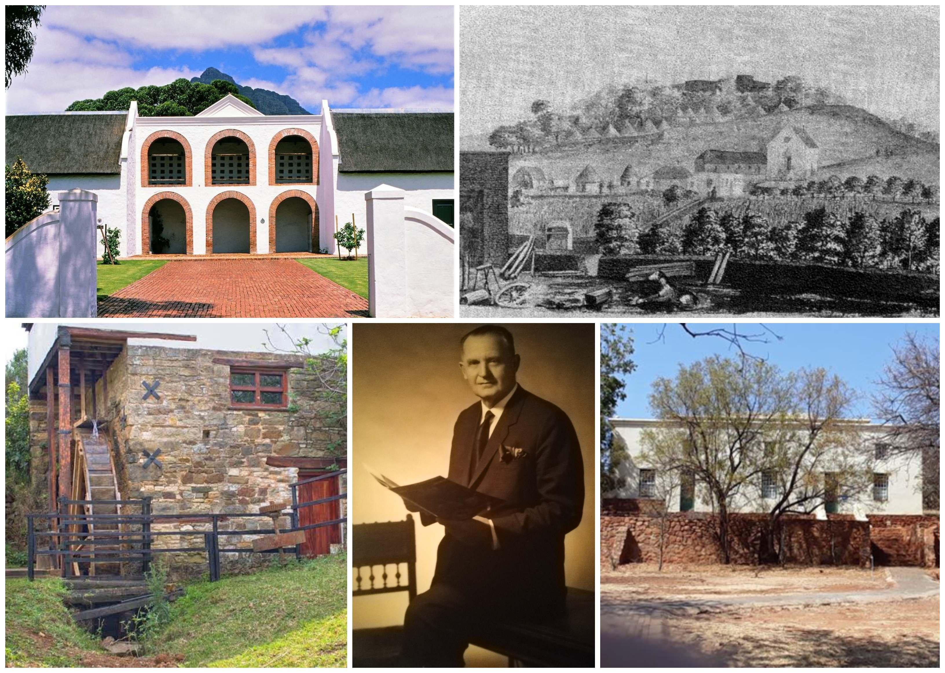 Willem Punt and some of the sites he saved