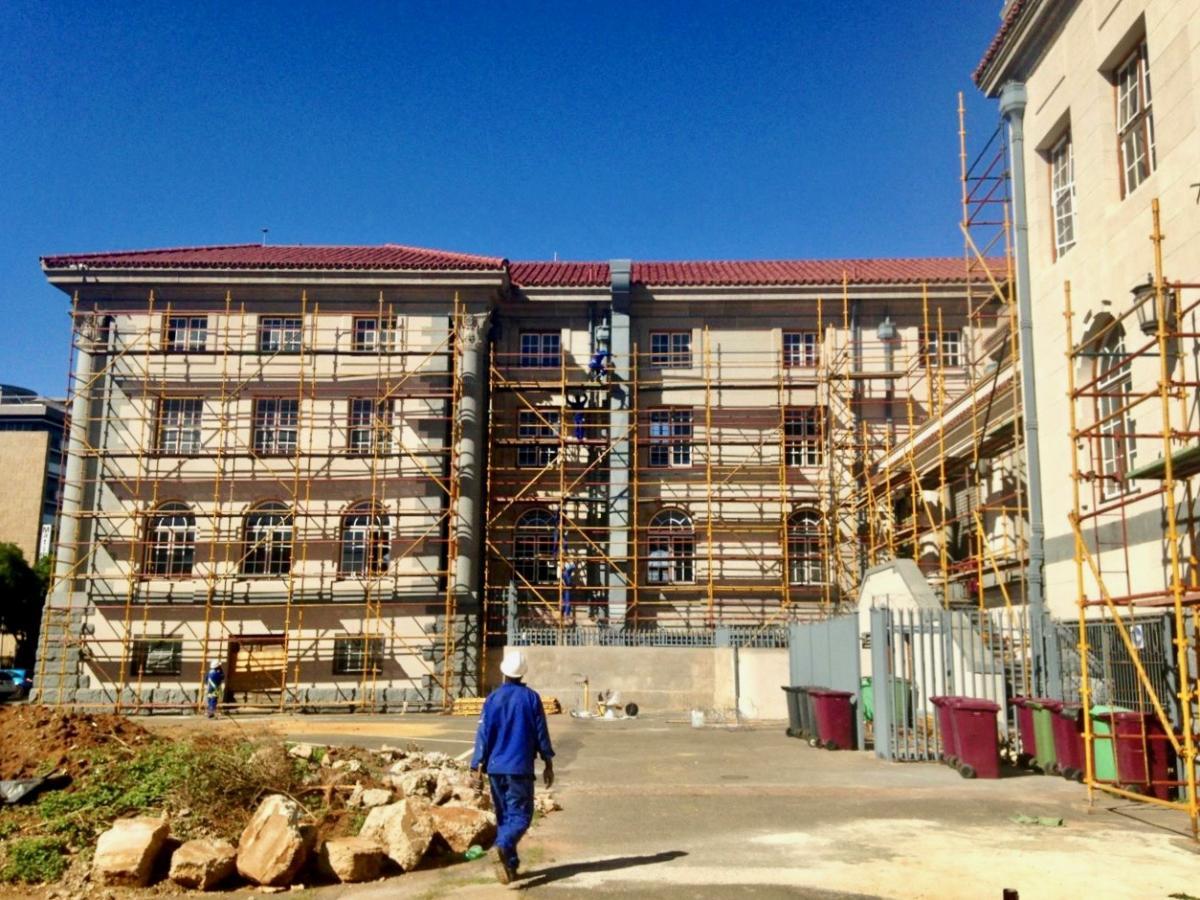 Work carried out on Tshwane City Hall - Heritage Portal - 2015