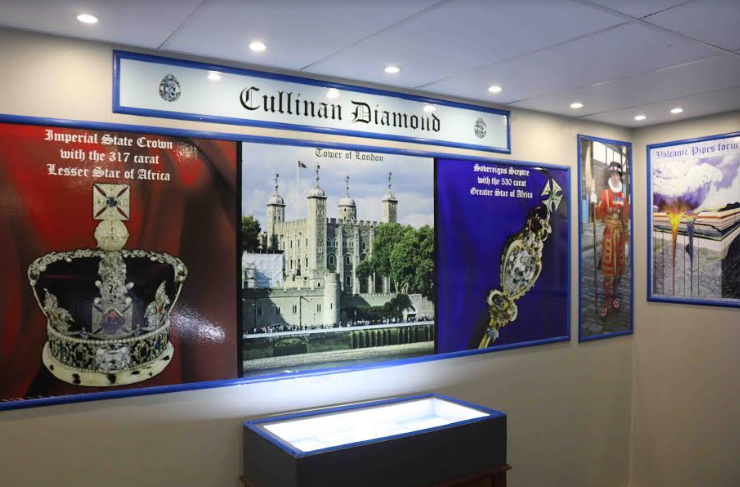 2016 Cullinan Diamond Display via John Lincoln