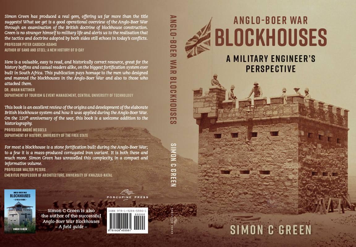 Anglo-Boer Blockhouses Book Simon Green - Book Cover