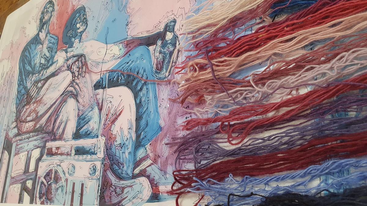 Artwork at LaMotte via Culture Connect