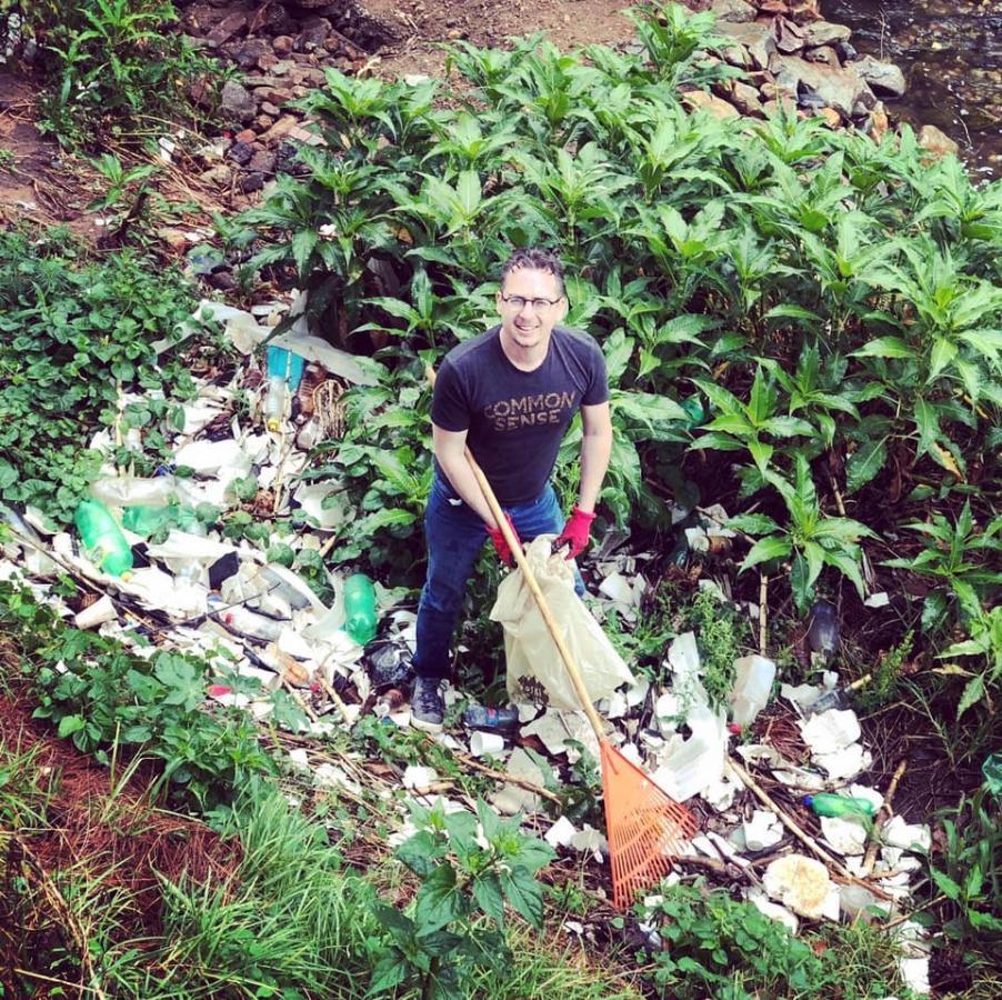 Brett McDougall working his magic in Orange Grove