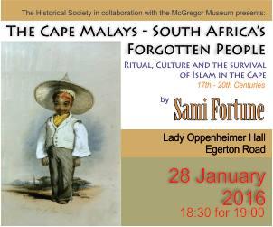 Cape Malays - Forgotten People - 2016 event