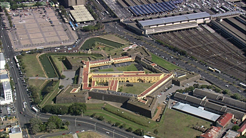 Castle of Good from above - Castle of Good Hope
