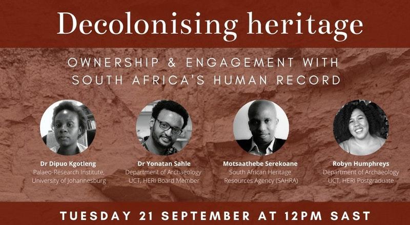 Decolonising Heritage UJ and Heri 2021