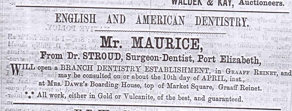 Dentistry Advert Graaff Reinet
