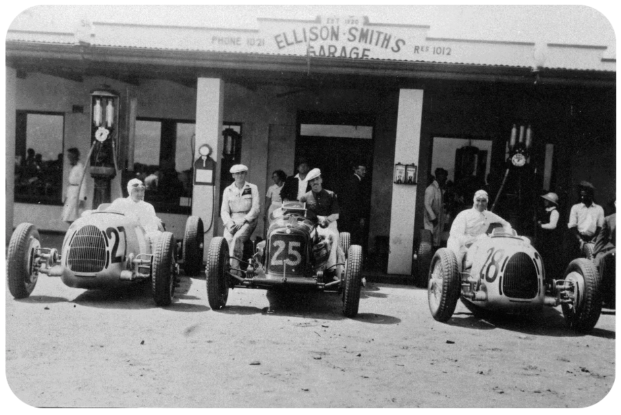Ellisons Garage via Vintage Auto on Pinterest