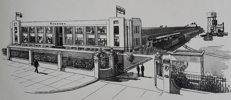 Firestone Factory Port Elizabeth - Artist Unknown - Artefacts