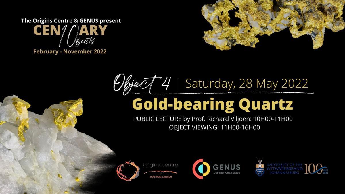 Gold Bearing Quartz talk - 28 May 2022