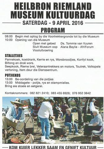 Heilbron Riemland Museum Kultuurdag