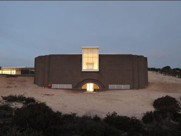 Jo Noero Architects building at West Coast Fossil Park via Culture Connect