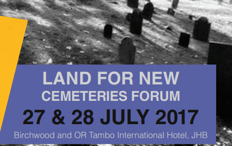 Land for new cemeteries forum - July 2017