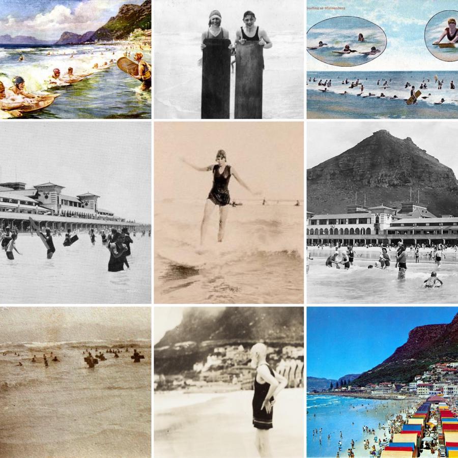 Muizenberg Surfing Event Collage 2024