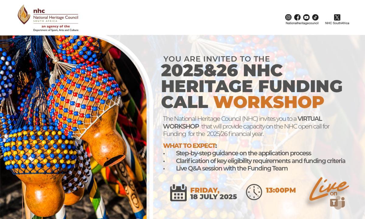 NHC Heritage Funding Workshop 2025