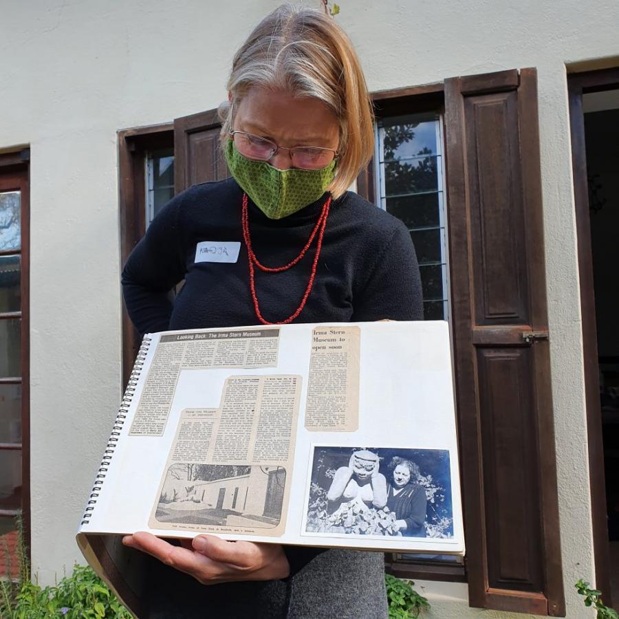 Nadja at the June 2021 Culture Connect at the Museum