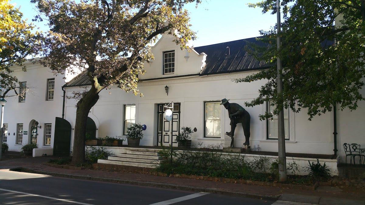 Old Mac Statue in Stellenbosch - Heritage Portal - 2018
