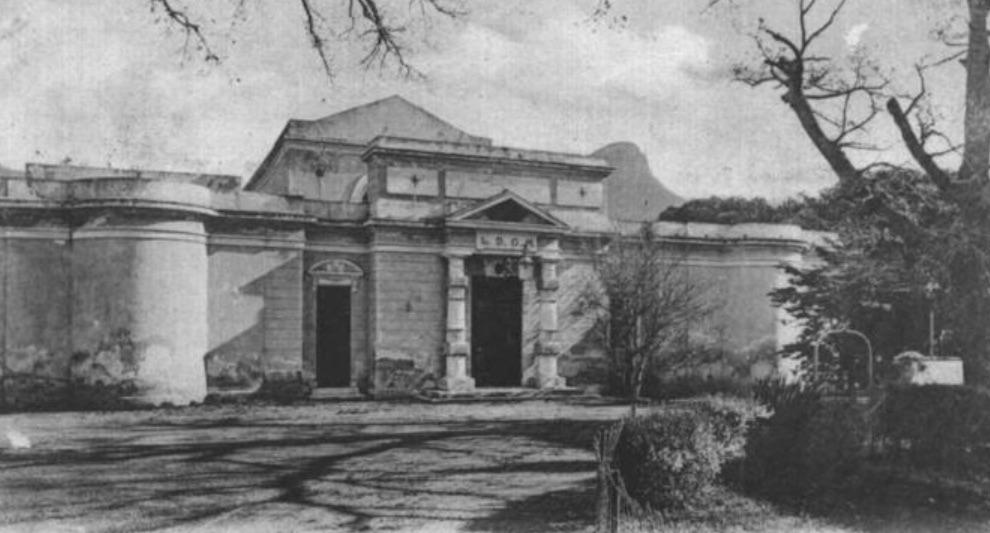 Old image of the Goedehoop Lodge - source unknown